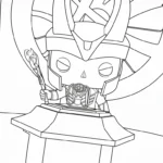 coloriage Funko Pop gratuit à imprimer