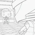 coloriage Funko Pop à imprimer pdf gratuit