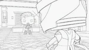 coloriage Funko Pop à imprimer pdf gratuit
