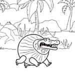 coloriage Glorbo Fruttodrillo d