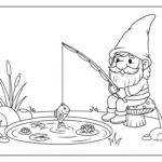 coloriage Gnome d