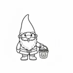 coloriage Gnome pour enfants à télécharger