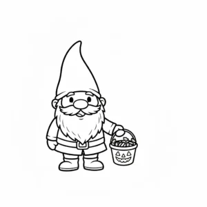 coloriage Gnome pour enfants à télécharger
