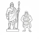 imprimer coloriage Hercules gratuit