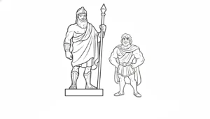 imprimer coloriage Hercules gratuit
