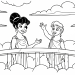 coloriage Hercules en ligne pour enfant