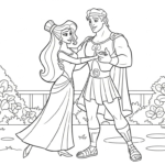 coloriage Hercules a dessiner et imprimer