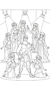 coloriage Hercules gratuit