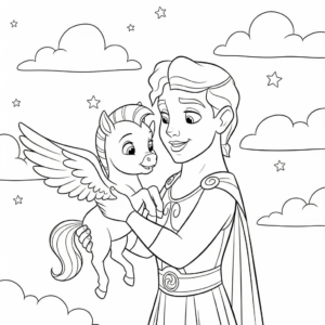 coloriage Hercules et dessins
