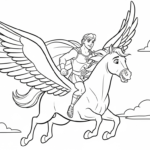 coloriage Hercules a dessiner et imprimer