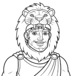 coloriage Hercules gratuit en ligne