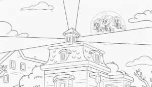 image pour coloriage Hocus Pocus enfant