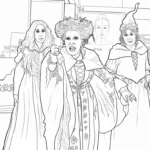 coloriage Hocus Pocus de pour enfants