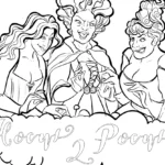 coloriage Hocus Pocus à imprimer pdf gratuit