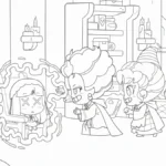 coloriage Hocus Pocus a colorier en ligne
