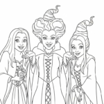 coloriage Hocus Pocus pour enfant à imprimer
