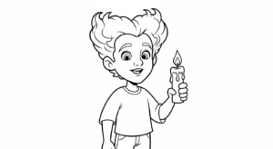 coloriage Hocus Pocus gratuit à imprimer