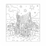 coloriage Hocus Pocus et decoupage