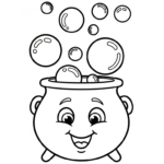 coloriage Hocus Pocus pour enfants a imprimer