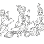 coloriage Hocus Pocus pour primaire