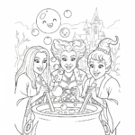 coloriage Hocus Pocus a imprimer gratuitement