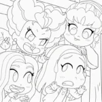 coloriage Hocus Pocus pour enfants a imprimer