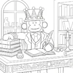 coloriage Jandel a imprimer