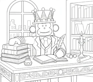 coloriage Jandel a imprimer