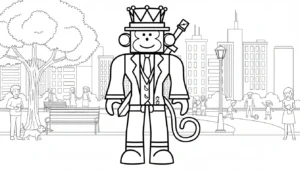 coloriage Jandel à imprimer pdf gratuit