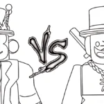 coloriage Jandel à imprimer pour enfant de 3 ans