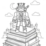 coloriage Jandel a imprimer