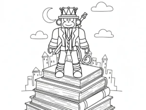 coloriage Jandel a imprimer