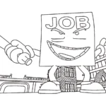 imprimer coloriage Job Job Job Sahur
