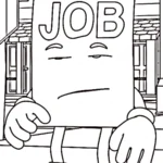 coloriage Job Job Job Sahur et decoupage a imprimer gratuit