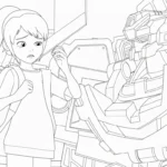 coloriage Miniforce pour enfants