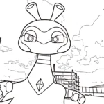 coloriage Miniforce pour enfant de 2 ans