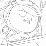 coloriage Miniforce et dessins