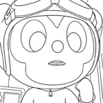 coloriage Miniforce gratuit