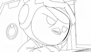 coloriage Miniforce a telecharger