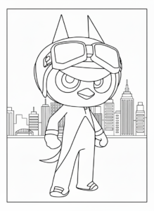 coloriage Miniforce à imprimer pdf gratuit