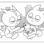 coloriage Miniforce gratuit
