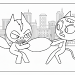 coloriage Miniforce et dessins