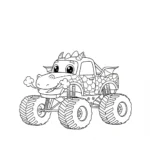 coloriage Monster Jam gratuit