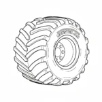 coloriage Monster Jam pour enfants à télécharger