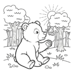 coloriage Ours updated pour enfants