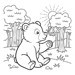 coloriage Ours updated pour enfants