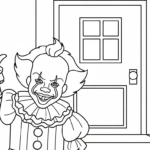 coloriage Pennywise updated pour enfant à imprimer