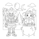 coloriage Pennywise updated pour enfant gratuit