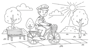 coloriage Police updated a colorier en ligne