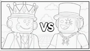 coloriage Sammy Roblox à imprimer pdf gratuit